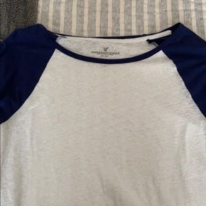 American Eagle baseball tee